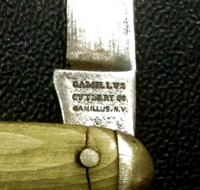 Main Blade Front Tang Stamp.