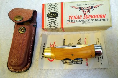 Case Texas Lockhorn- double spring lock