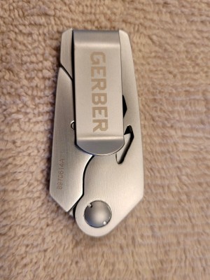 Gerber liner lock, changeable blade