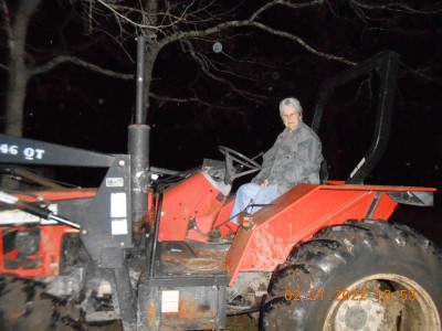 019.JPG (268.25 KiB) Viewed 2528 times Miss Joy is a good sport, helping me get the deer to the house!