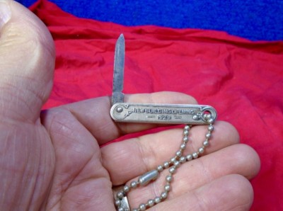 The Previously Missed "W &amp; H" Pocket Knife.