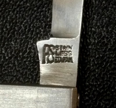 The Main Blade Tang Stamp.