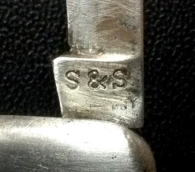 The Main Blade Tang Stamp.<br />Also The Remains Of The Prior Tang Stamp.