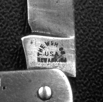W &amp; H Tang Stamp-<br />On This Pattern Or Style Of Pocket Knife.