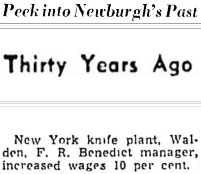 New York Knife Plant Mentioned.