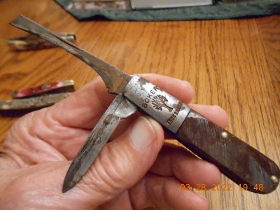Boker Barlow with almost use up blade.