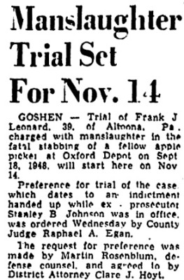 See Pictures #9 &amp; #10-September 20, 1948.