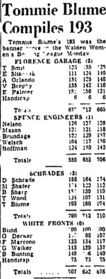 Dorothy "Dot" Schrade Mentioned.