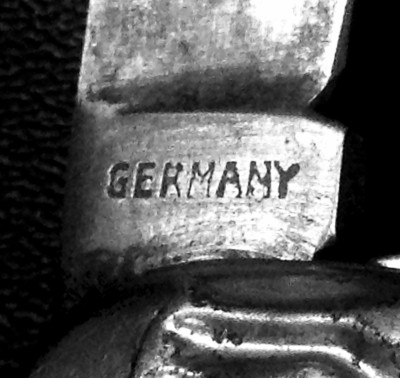 The Main Blade Back Tang Stamp.<br />"GERMANY"