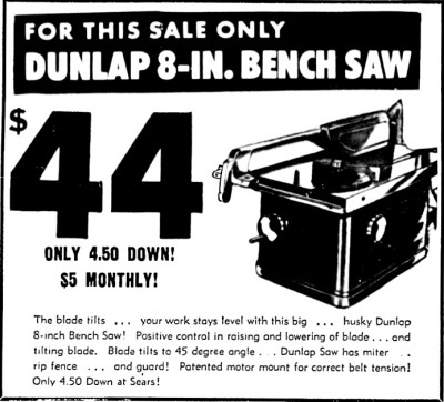 Sears Ad.