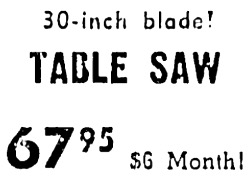 Sears Ad.
