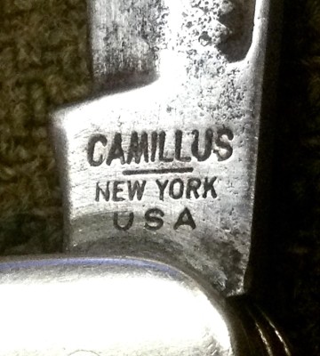 The Main Blade Front Tang Stamp.