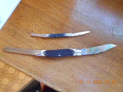 #43  2 5/8" the #52 Moose is 4 1/4"