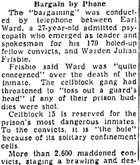 Article Part 2.<br />See Picture #4-April 21, 1952-This Post.