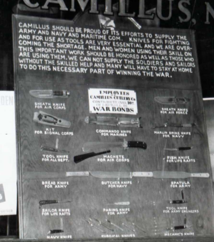 PO detail the military knives of Camillus (some of them)