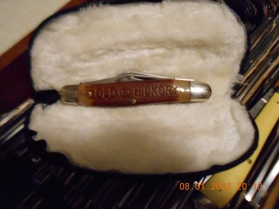 My Old Hickory OK #614 came with its' own little lined carrier thanks to Steamboat Willie.