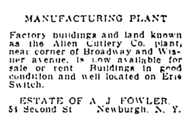 Picture #1.<br />From The Newburgh News - April 29, 1926.