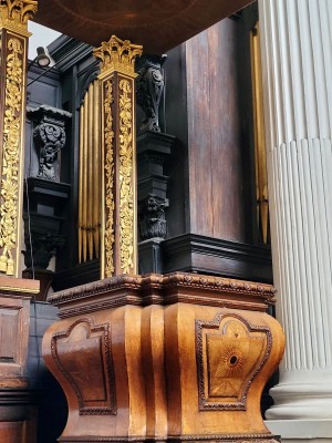 Pulpit of Rev. John Newton (author of Amazing Grace hymn)