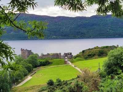 Urquhart Castle ruins, Loch Ness