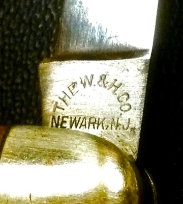 The Main Blade Front Tang Stamp.