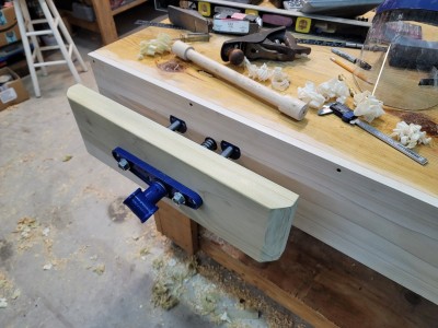Vise installed