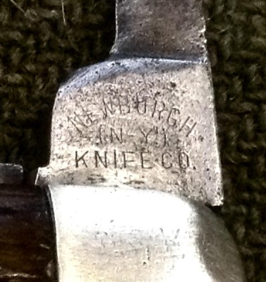 The Secondary Blade Front Tang Stamp.