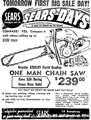 Sears Ad.