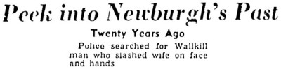 Twenty Years Ago Would Make It October, 1932.