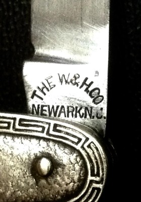 The Main Blade Front Tang Stamp.