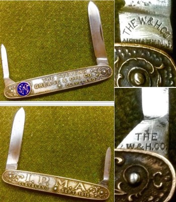 My Other, Previously Posted, Two Different <br />Tang Stamps, "W &amp; H" Pocket Knife.