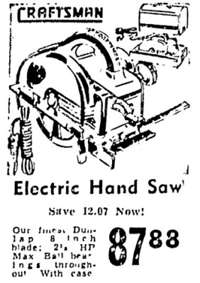 Sears Ad.