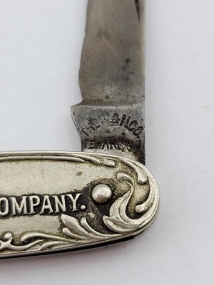 The Main Blade Front Tang Stamp.
