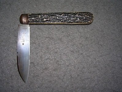 Exceptional Antique F. Herder Spade Logo German Pocket Knife! 1800's! Original!.jpg