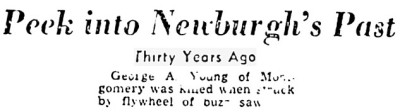 Thirty Years Ago Would Make It December, 1922.
