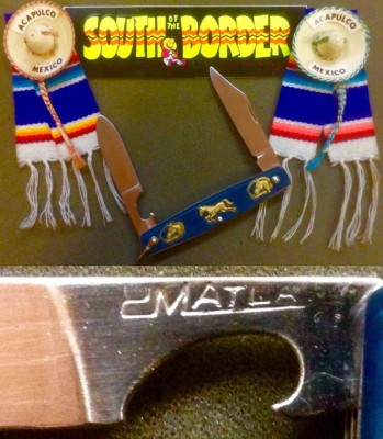My Previously Posted P.M. Atlas Pocket Knife<br />And The Tang Stamp.