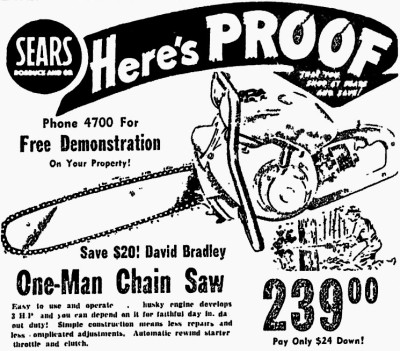 Sears Ad.