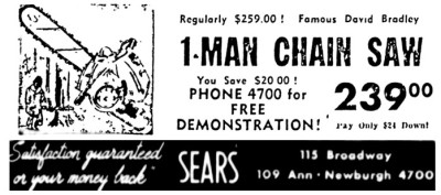 Sears Ad.