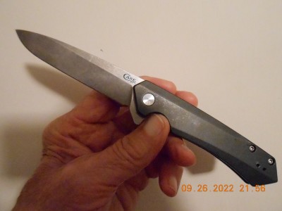 Case Kinzua, stonewashed satin finish