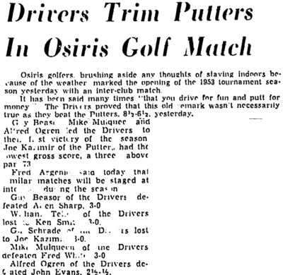Gilbert "Gil" Schrade Mentioned.