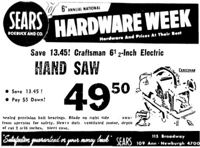 Sears Ad.