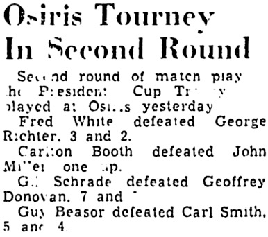 Gilbert "Gil" Schrade Mentioned.
