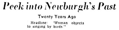 Twenty Years Ago Would Make It July, 1933.