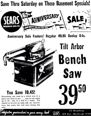 Sears Ad.
