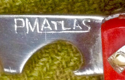 The Secondary Blade Front Tang Stamp.