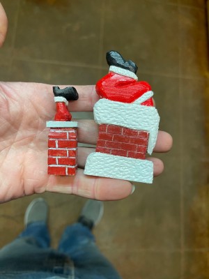 My take on the chimney Santa