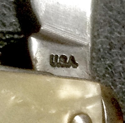 The Main Blade Front Tang Stamp.