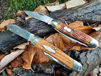 20th century Case whittler - 21st century GEC stockman