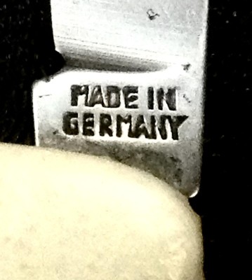 The Main Blade Front Tang Stamp.