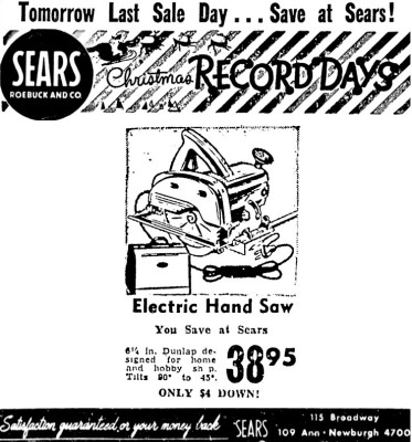 Sears Ad.