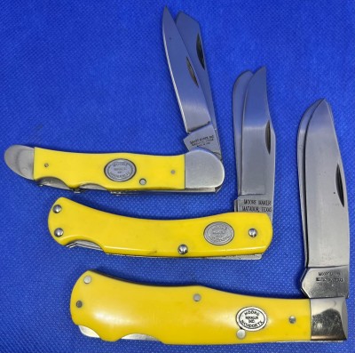 Moore Maker lockback Trappers